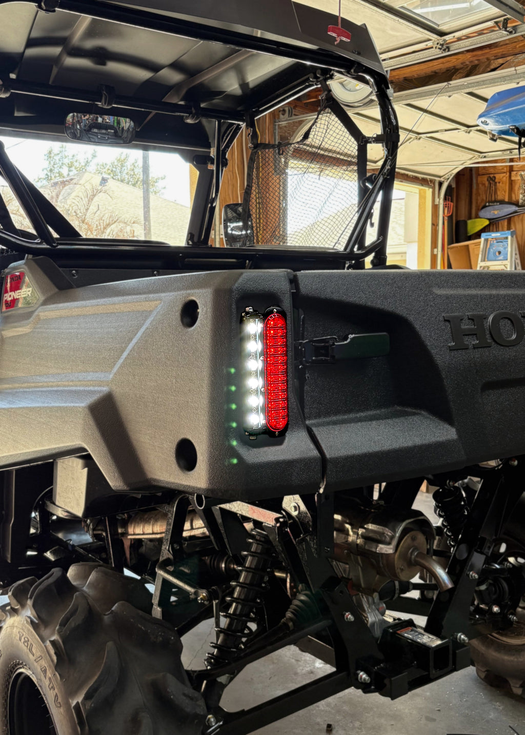 Pioneer 700 LED Reverse + Brake Kit