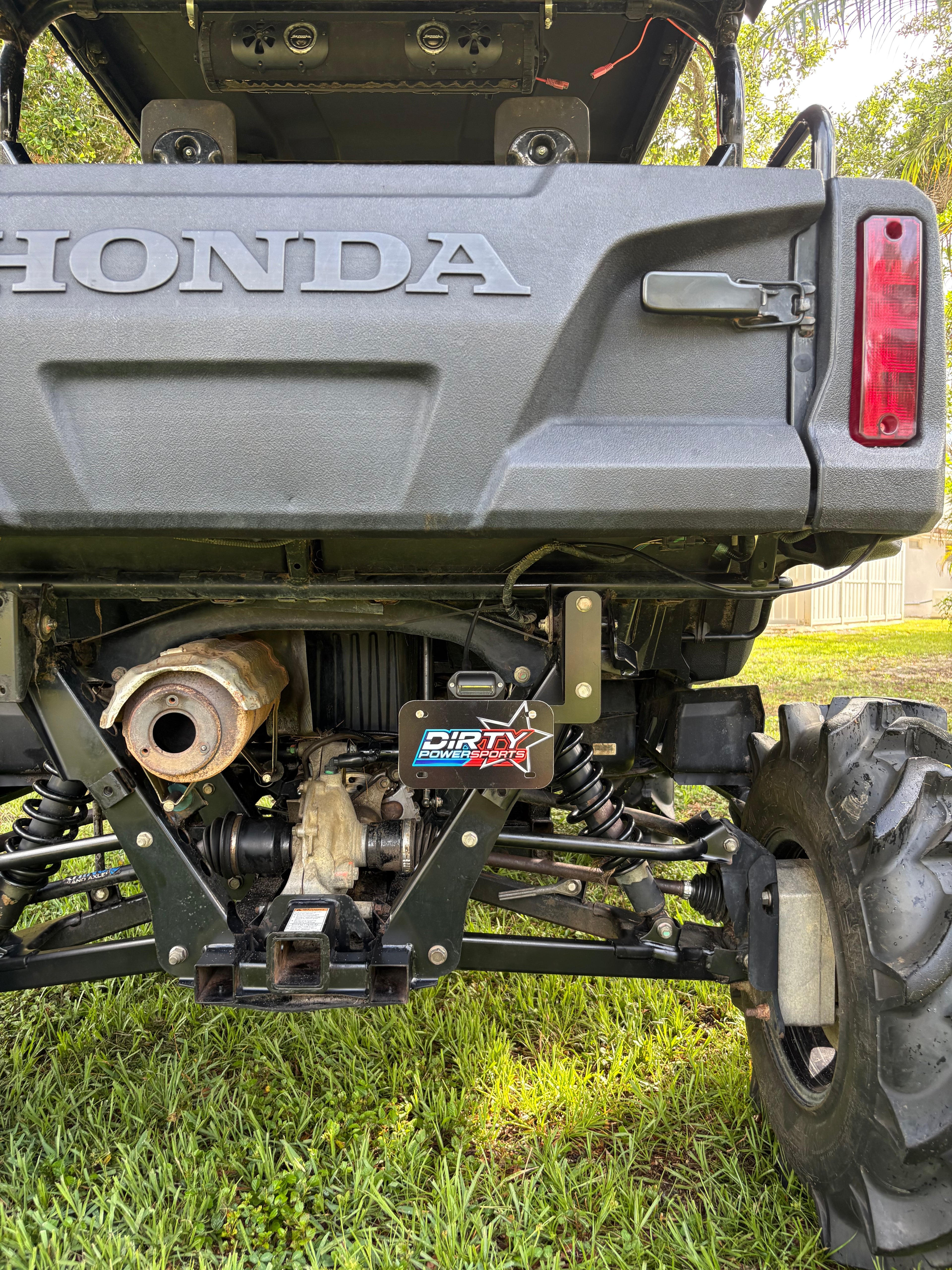 Honda Pioneer 700 License Plate Mount